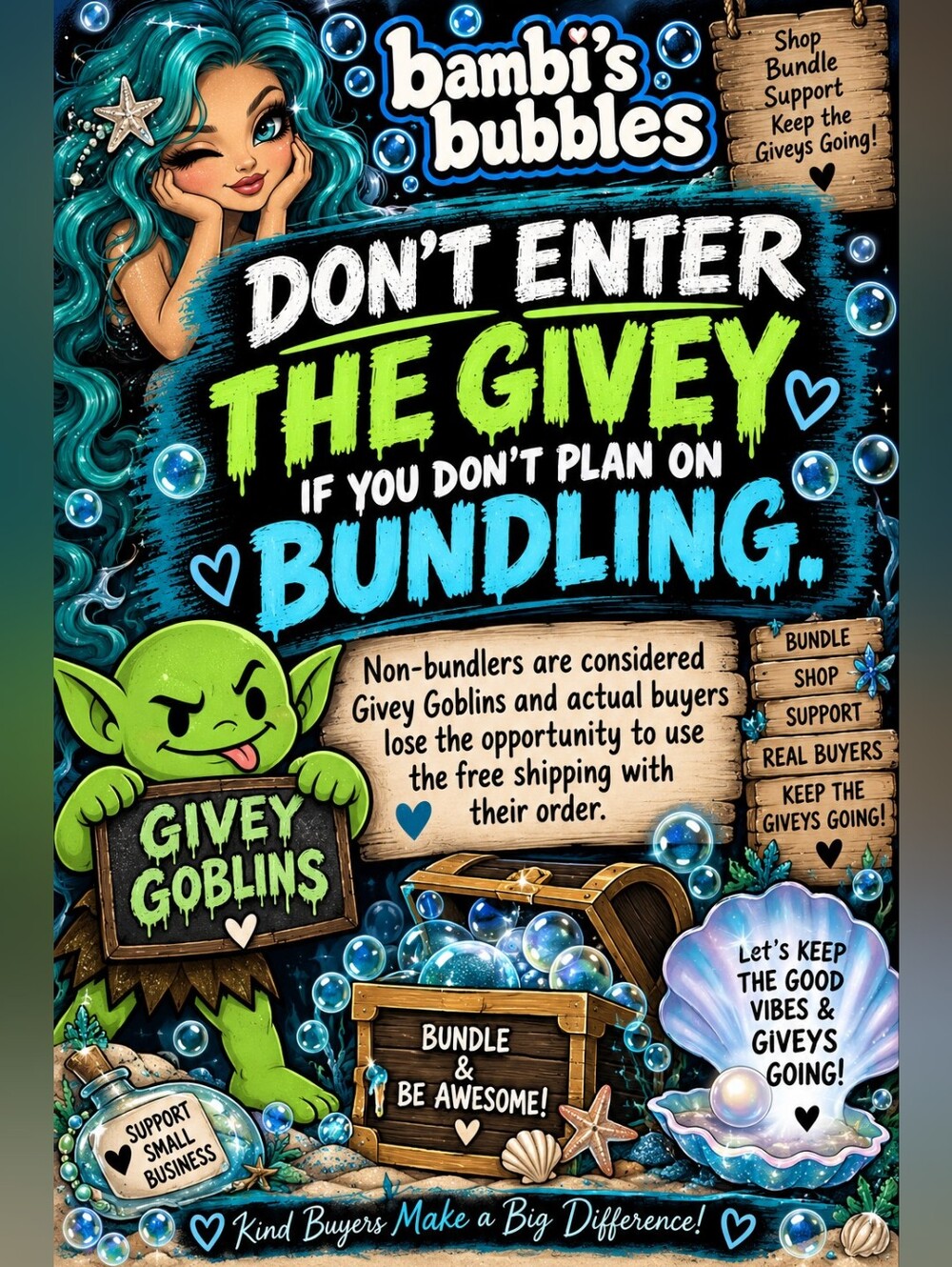 FREE SHIPPING ON ME IF YOU WIN! BUNDLE & SAVE LOTS OF GOODIES- Dont Be A Goblin - Picture 2 of 10